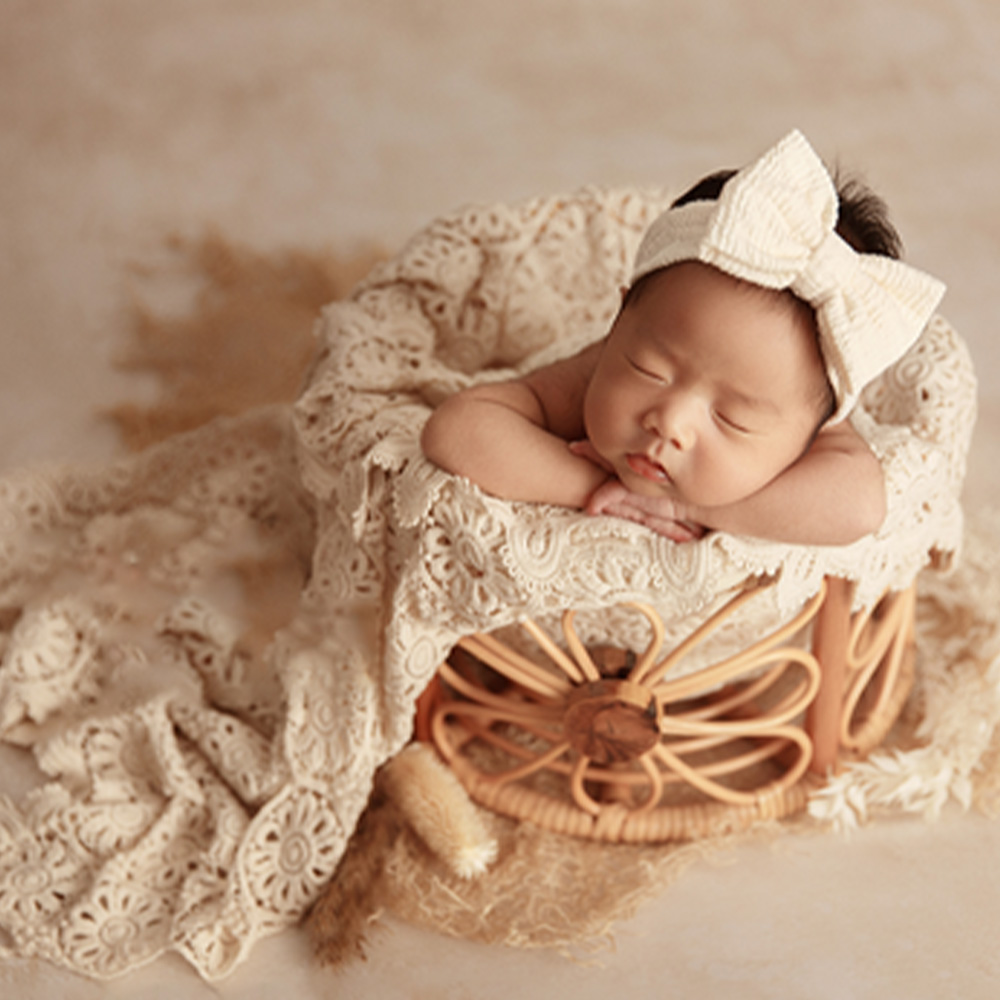 Photography Cheat Sheet - 0-1 bulan properti fotografi bayi perempuan