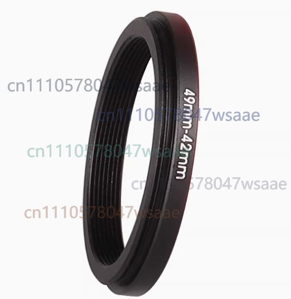 Lens Adapter Ring - M49 49x0.75mm Female ke M42 42x0.75mm