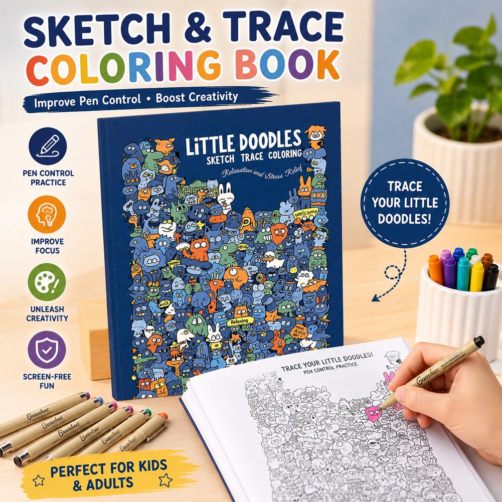Photography Book - Buku Mewarnai dengan Sketsa, Latihan Mengontrol