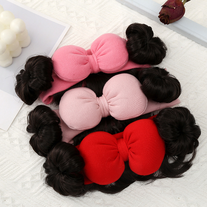 Wig Bayi Ikat Kepala Poni Pita - Photography Cheat Sheet ulasan dan harga