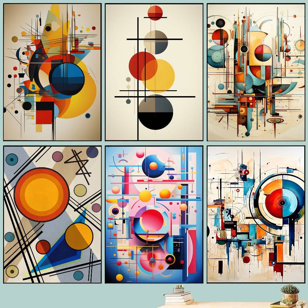 Poster Geometris Abstrak Ruang - Photography Geometry ulasan dan harga