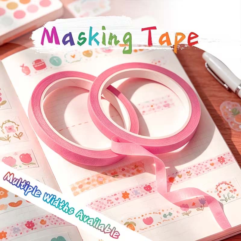 3/6 Gulungan Pita Masker Garis - Photography Design ulasan dan harga