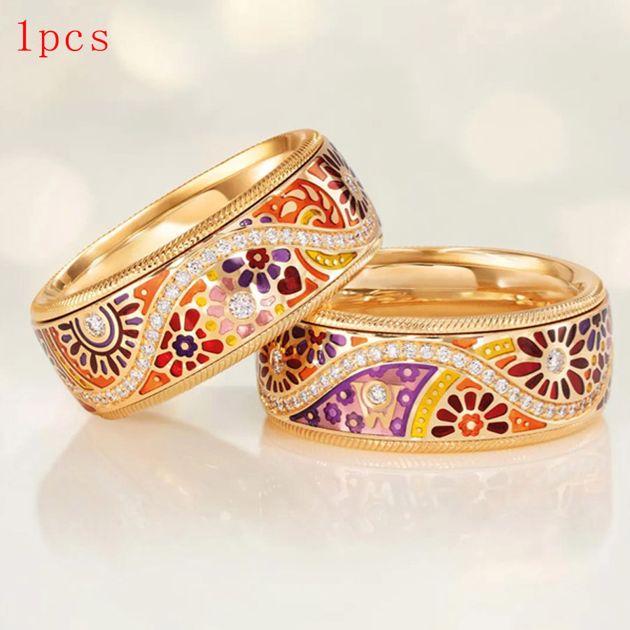 1 buah Cincin Wanita dengan Uk - Photography Geometry ulasan dan harga