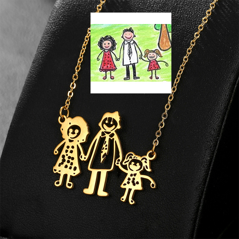 Kalung Liontin Gambar Gambaran - Photographic Memory ulasan dan harga