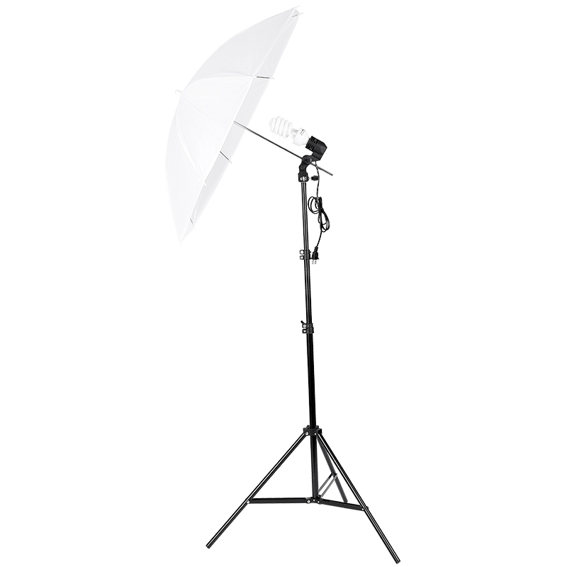 Kit Pencahayaan Kontinu Studio - Photography Umbrella ulasan dan harga