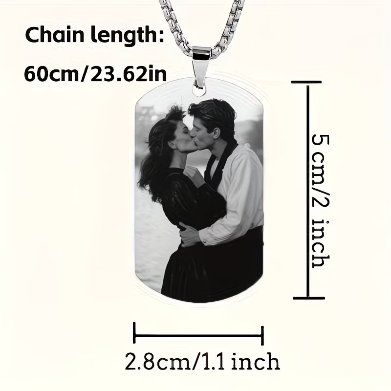 Kalung Kustom dengan Ukiran Ci - Photographic Memory ulasan dan harga