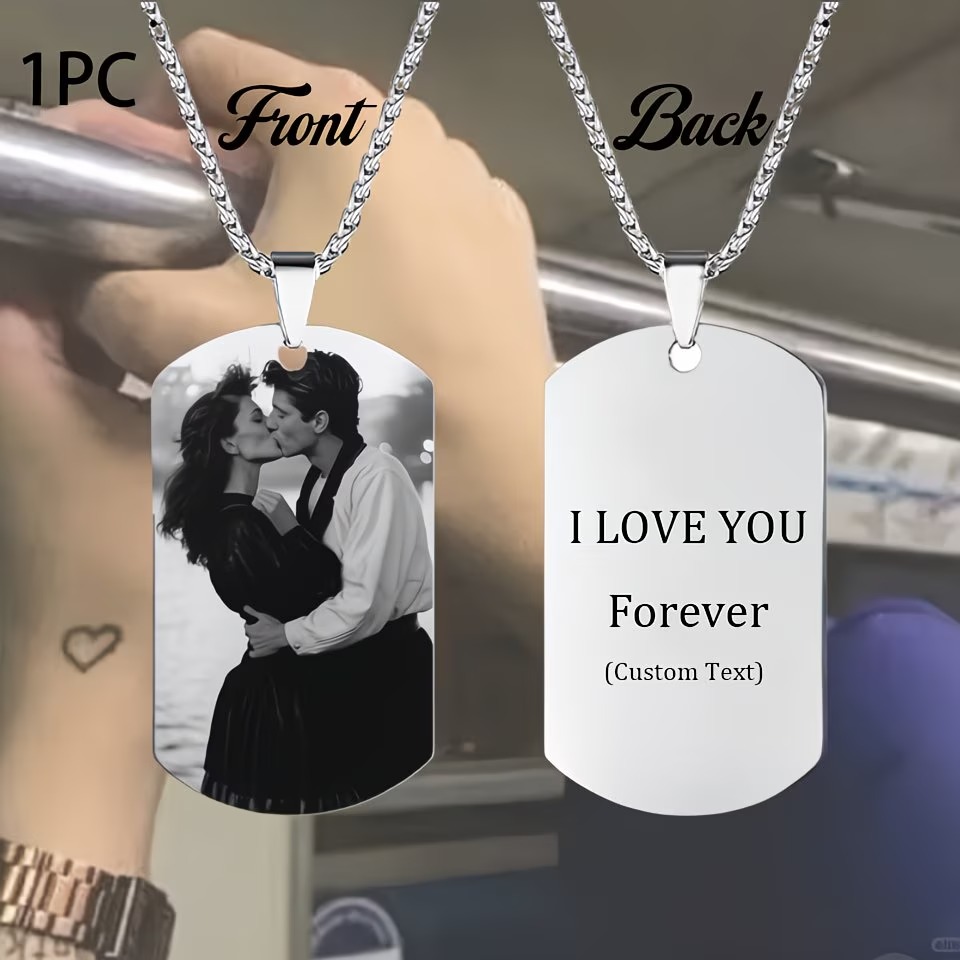 Kalung Kustom dengan Ukiran Ci - Photographic Memory ulasan dan harga
