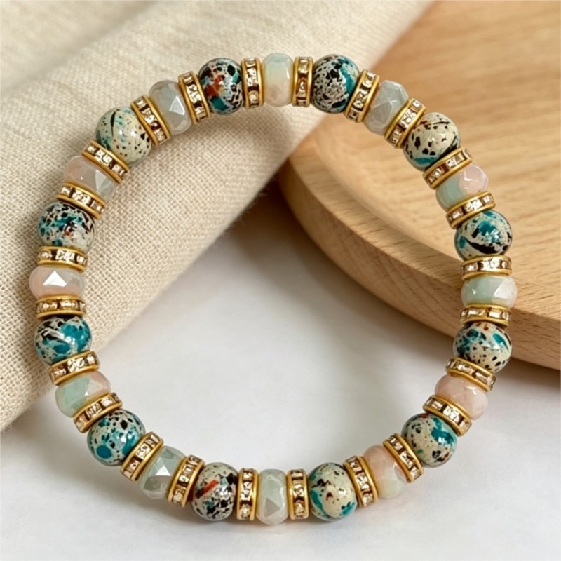 Gelang dengan Motif Lukisan Mi - Photography Geometry ulasan dan harga