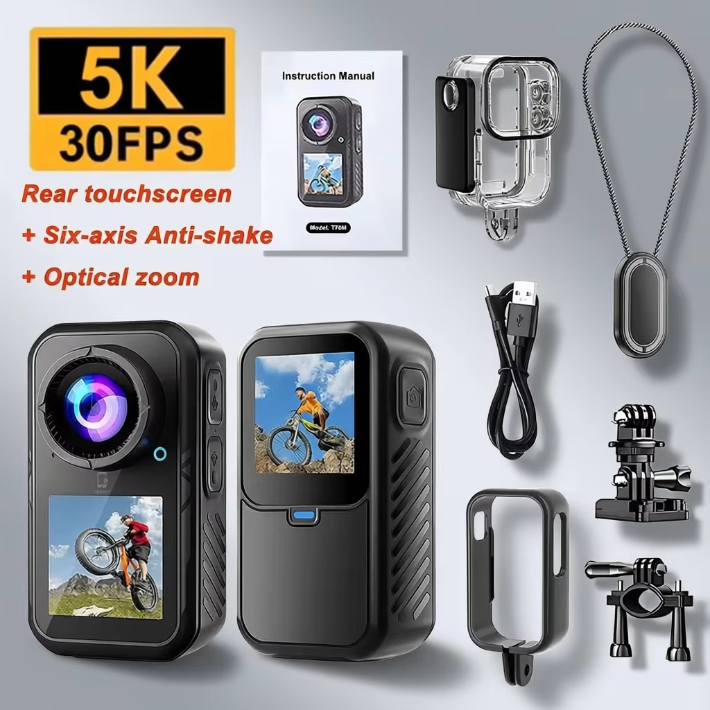 Kamera Aksi Jempol 5K 4K 2.7K  - Photographic Memory ulasan dan harga